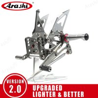 Arashi CNC Adjustable Footrest For SUZUKI GSX-R1000 2005 -2025 Rearset Foot Peg GSX1000R GSXR GSX-R 1000 2018 2019 2020 2021