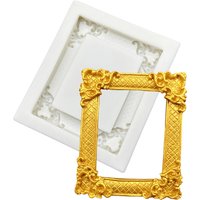 Photo Frame Silicone Mold Sugarcraft Chocolate Cupcake Baking Mold Fondant Cake Decorating Tools