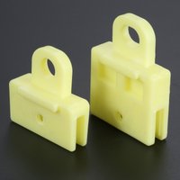 2 Pcs Plastic Power Window Regulator Clips Window Door Glass Channel for Toyota 1988-2015 for Scion 2004-2015