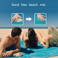 1.5M/2.0M Beach Mat Magic Sand Beach Towels Blanket Portable Anti Sand Towel Beach Towel Travel Summer Mat Large Beachtowel