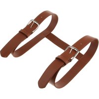 Premium Heavy Duty Leather Strap Sling Belt Rug Yoga Mat Picnic Blanket Holder