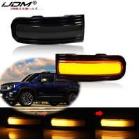 iJDM Amber Full LED Strip Sequential Flash Side View Mirror Blinker Light Assembly für 2015-2022 Jeep Renegade