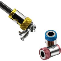 Magnetic Bit Holder Alloy Electric Magnetic Magnet Powerful Ring For 6.35mm Shank Magnetizer for Phillip Drill Bits