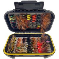 40-148Pcs/Set Combination Nymph Fly Fishing Flies Fly Insects Different Styles Salmon Trout Fly Fishing Lures Fishing Tackle