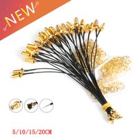 5pcs/2Pcs IPX UFL to SMA Extension Pigtail Cable SMA Female to IPX RF Adapter Cable 1.13mm IPX to SMA Female Extension Cable
