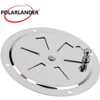 1 Piece Boat Air Vent 4 Inch Stainless Steel Louvered Ventilator Cover For Marine Yacht RV Caravan BBQ Smoker