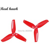 3 holes 6 colors Gemfan 2540 2.5x4.0 FPV PC 3 propeller Prop Blade CW CCW shaft through the machine more special motor 1105