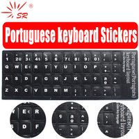 SR Portuguese 6 Kinds Matte Clear Keyboard Sticker Protective Film Layout Button Letters for PC Computer Laptop Accessories