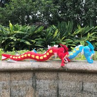 Pokemon Plush Toy Gyarados 23" Red Shiny & Blue Dragon Cartoon Stuffed Animal Doll