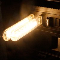 USB LED 3LEDs 8LEDs 24leds Book Lights LED Bulb 5V Power Input White 5000-6500K Warm White 3000-3500K USB Night light