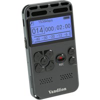Vandlion v35 profession elles Diktiergerät sprach aktivierter digitaler Audio recorder 16GB Aufnahme langer Akkulaufzeit MP3-Musik-Player