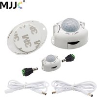Motion Sensor Light Switch 5V 12V 24V DC Movement Detector Activated Timer Automatic Switch ON OFF LED Strip PIR Motion Sensor