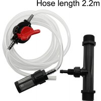 Kit de mélangeur d'engrais Venturi pour l'irrigation, Tube d'eau, jardin, jacuzzi, Spa, kit d'injecteurs d'ozone, 1/2 ",3/4",1"