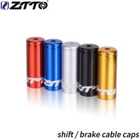 ZTTO Bicycle parts Aluminum Alloy Cycling Bike Brake Cable Tips Crimps Bicycles Derailleur Shift Cable End Caps CoreInner Wire F