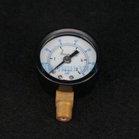 Measurement Range 0-70 PSI Air Compressor Pressure Gauge 40mm Face Radial Mount G1/8"