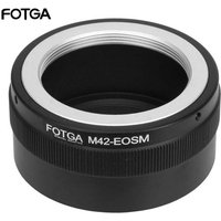 FOTGA M42 Lens Adapter Ring for M42 Lens to M M2 M3 EF-M Mirrorless Camera