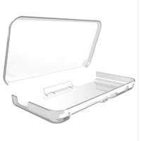 Clear PC Hard Case Protective Cover Shell for Nintendo New 2DS XL/LL 2DSXL 2DSLL Crystal Transparent Full Body Protector Guard