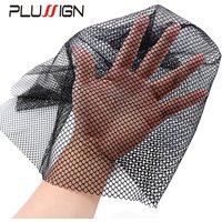 Plussign Swiss Lace Net Basement Frontal Closure Foundation Weaving Netting For Making Lace Wig Toupee Hair Piece Accessrie