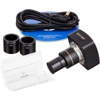 AmScope 10MP USB Microscope Digital Camera + Calibration Kit