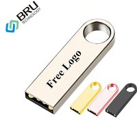 Usb Flash Drive Gift Customized Mini Metal Pen drive 128gb 2gb 4gb 8gb 16gb 32gb 64gb usb Stick Engrave Text Print Logo Pendrive