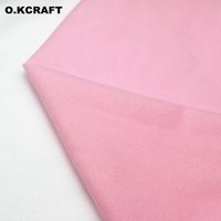 Pink Doll Fleece Fabric Tissu Solid Color Plush Cloth for Sewing Patchwork Quilting Loop Fabric Tissue Felt DIY Book Material