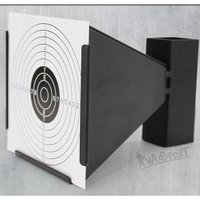 14cm Funnel Air Rifle Shooting Target Holder Pellet Trap with 100pcs Papers