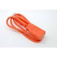 2.5ft USB 2.0 A Male to A Female Extension Extender Cable New orange for all cell phone iphone huawei xiaomi lg samsung htc zte