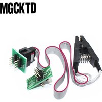 update version SOIC8 SOP8 Test Clip For EEPROM 93CXX / 25CXX / 24CXX in-circuit programming+2 adapters