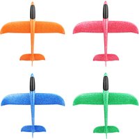49CM Hand Throw Free Fly Glider Planes Foam Model EPP Breakout Aircraft Party Game Children Outdoor Fun Gift Toys For Kids