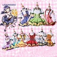 Love Live Bouquet Hand Flower Awaken Minami Kotori Cosplay Eli Ayase Tojo Nozomi Dress Hanayo Yazawa Nico Uniform Costumes