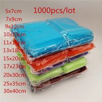 11 sizes 1000pcs Organza Gift Bags Christmas Wedding Party Gift Bags Organza Drawstring Jewelry Packaging Pouch Bags 22 Colors image 4