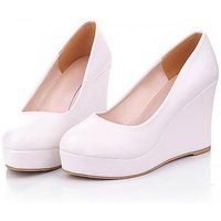 High Heel Women Wedges Shoes White Black Platform Shoes Women Wedges Casual Shoes image 4