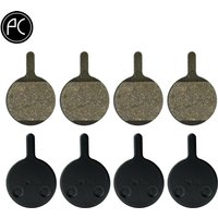 PCycling 4 Pairs Bicycle Semi - Metallic Disc Brake Pads For Magura Louise/ Clara 2000 Mountain Bike Resin Hydraulic Brake Pad