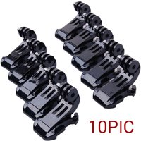 For Gopro 13 12 J Hook Buckle Clip Mount base for Go Pro Hero DJI OSMO Action Camera Insta360 X4 Ace-pro 2 Accessories set