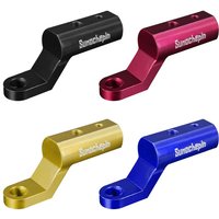 Motorcycle Expansion Rack Rear View Handlebar Mirror Mount Adapter Motorbike Light Expansion Bracket Phone Holder Stand