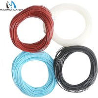 Maximumcatch 100ft 4-9wt Intermediate/Fast Sinking Fly Fishing Line Weight Forward Clear/Blue/Brown/Black Color Fly Line