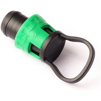 12pcs 16mm Drip Irrigation Tape End Caps Garden Soft Water Pipe Tube Lock Ring Plug Fittings NNW Brand Durable PP Material Joint