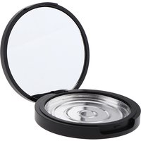 Empty Jar Pot Makeup Pressed Powder Cosmetic Storage Container Tin Portable - Multi-purpose Makeup Pot with Vanity Mirror