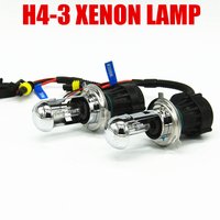 12V XENON H4 high low beam hid H4-3 car 55w 4300K 6000k 8000k 10000K headlight bulbs