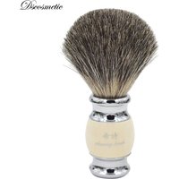 vintage hand-crafted pure Badger Hair with Resin Handle metal base Shaving Brush for men's grooming kit
