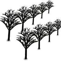 4-7CM Miniature Tree Trunk/Branches Model For Diy Making Tree Craft Sandtable Scene Layout Diorama Materials 100Pcs