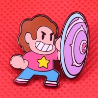 Steven Universe enamel pin cute cartoon brooch shield badge adventure jewelry gifts