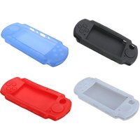 Silicone Soft Protective Cover Shell for Sony PlayStation Portable PSP 2000 3000 2004 2008 3004 3008 Console Protector Skin Case