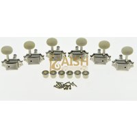 Nickel with Ivory Button 3L3R Vintage LP Guitar Tuners Guitar Tuning Keys Pegs Fits for Les Paul LP