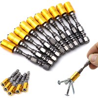 Starker magnetischer Schraubendreher-Bit-Satz, 65 mm Kreuzschlitz, elektronische Schraubendreher-Bits für Gipskarton-Trockenbau-Schraubendreher