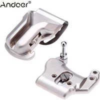 Andoer Aluminiumlegierung DSLR-Kamera Taillengürtel Halterung Knopf Schnalle Aufhänger für Canon Nikon Sony Kamera Bund Gürtelband Halterung