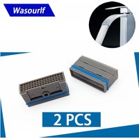 WASOURLF 2PCS Rectangle Square Aerator Bubbler Male Thread Water Saving for Faucet Tap Spout Part Bathroom Kitchen Accessories