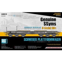 SABRE 35A05 1/35 German Railway Schwerer Plattformwagen Genuine SSyms 6(Axle) 80t - Scale Model Kit