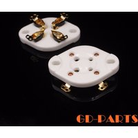 4pin Ceramic Tube Socket For 300B 811 45 71A 5Z3 572B 2A3 5U4G Panel Chassis Mount Hifi Audio Vintage Tube Amplifier DIY 1PC