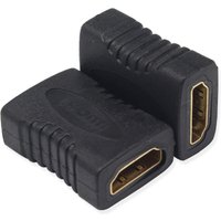 2 pieces HDMI female to female adapter coupler connector converter for HDTV 1080P HDMI adapter